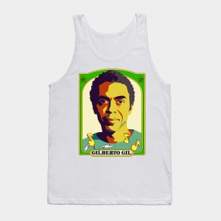 Gilberto Gil = Retro Original Fan Art Design Tank Top